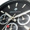 Greenwich Greenwich Mermaid GW 363.11.31 кварцевые женские часы часы, крупный план черный циферблат